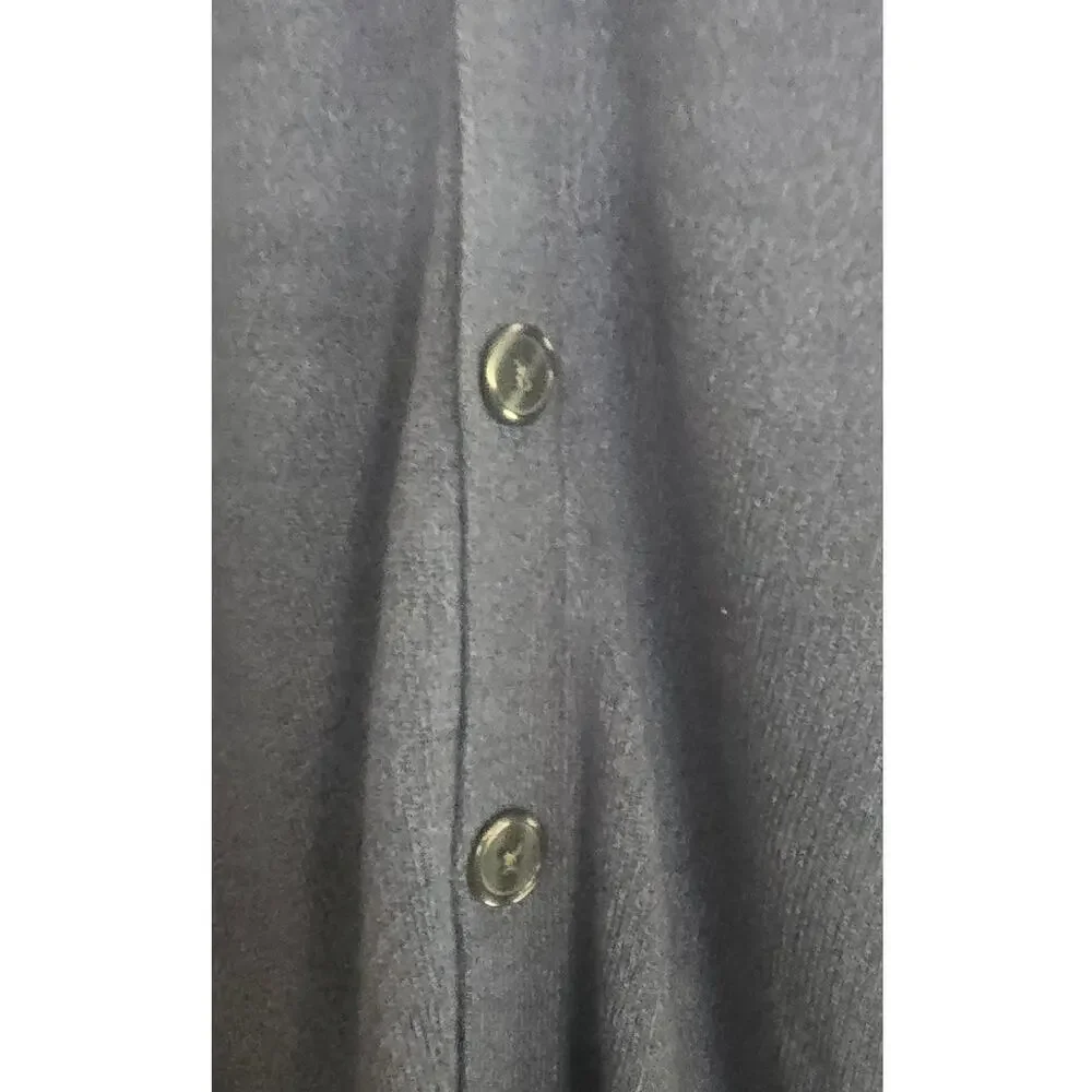 Vintage Navy Weatherproof Men's Button-Down Cardigan Size Large